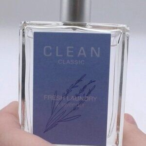 Clean classic fresh laundry and lavender EDT, New Tester, Has No Top, 2 fl‎ oz